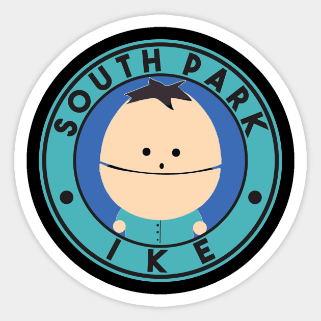 Ike Sticker by Durro